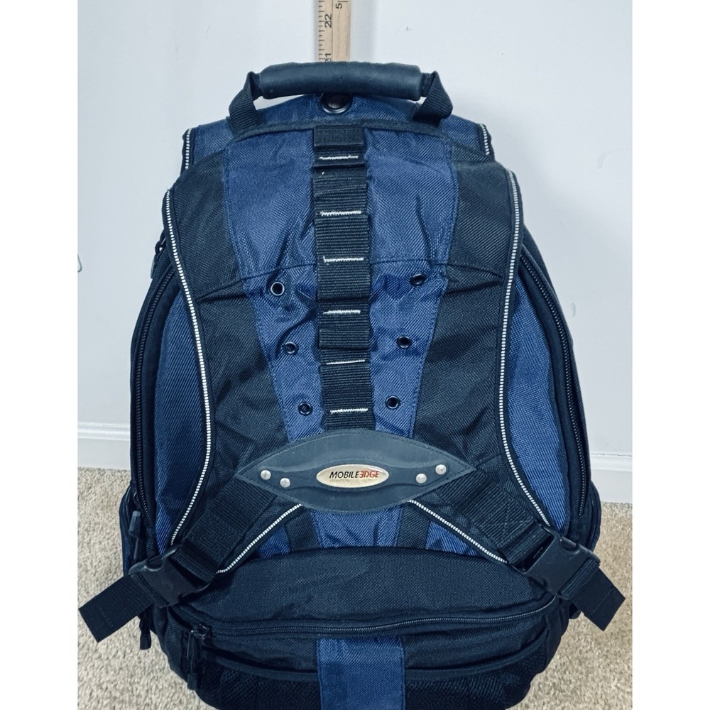 Mobile Edge Bring It On Laptop Computer Backpack Blue Travel School 21 Inch - Picture 1 of 16